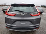 2019 Honda Cr-v Lx Gray vin: 2HKRW5H34KH406158