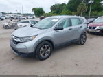 2019 Honda Cr-v Lx Silver vin: 2HKRW5H34KH409514