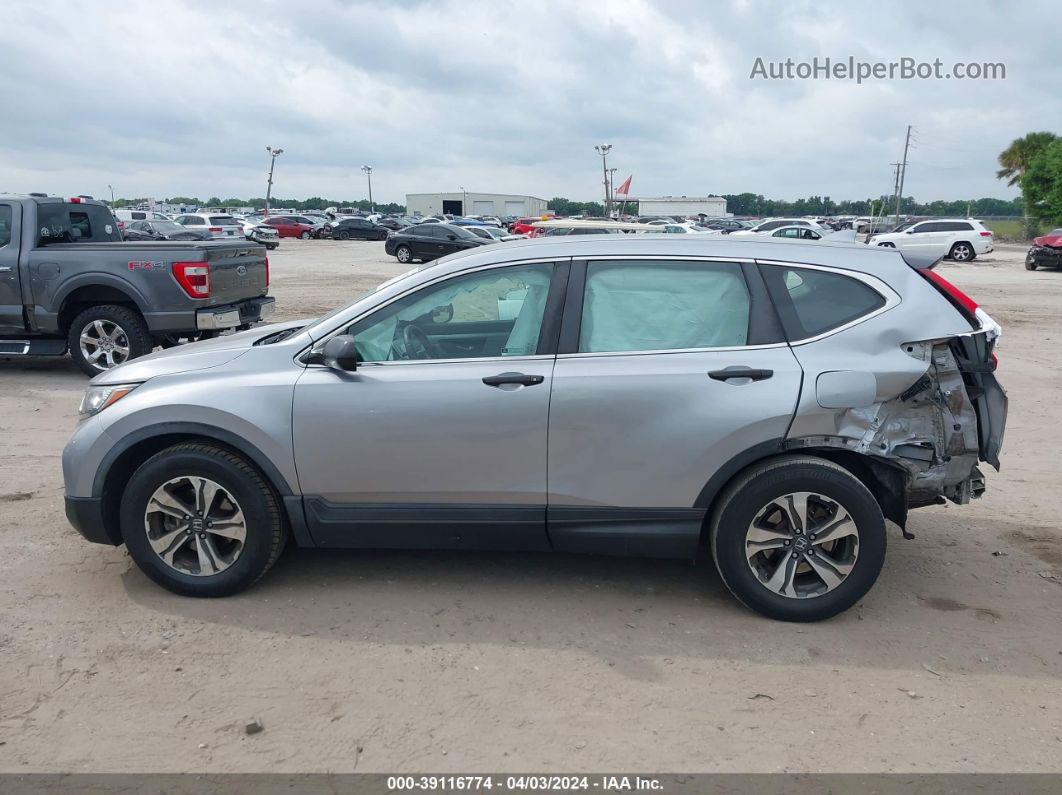 2019 Honda Cr-v Lx Silver vin: 2HKRW5H34KH409514