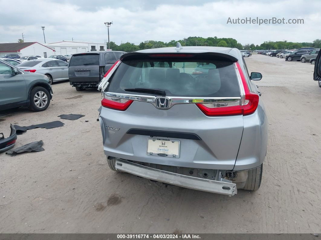 2019 Honda Cr-v Lx Silver vin: 2HKRW5H34KH409514