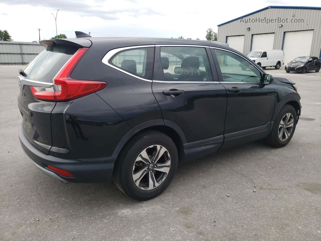 2019 Honda Cr-v Lx Черный vin: 2HKRW5H34KH417970