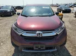 2018 Honda Cr-v Lx Burgundy vin: 2HKRW5H35JH413960