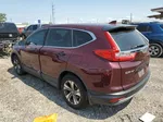 2018 Honda Cr-v Lx Burgundy vin: 2HKRW5H35JH413960