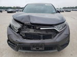 2019 Honda Cr-v Lx Gray vin: 2HKRW5H35KH416049