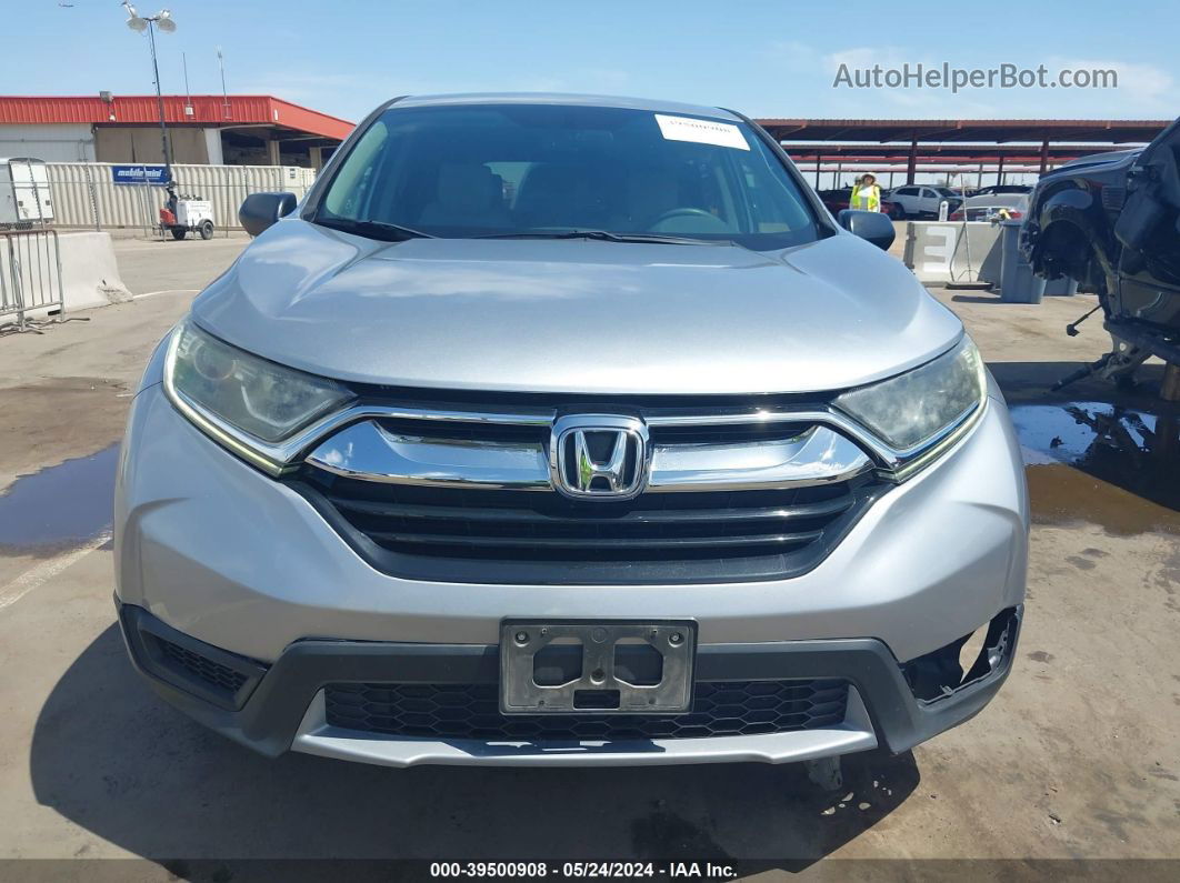 2017 Honda Cr-v Lx Silver vin: 2HKRW5H36HH401522