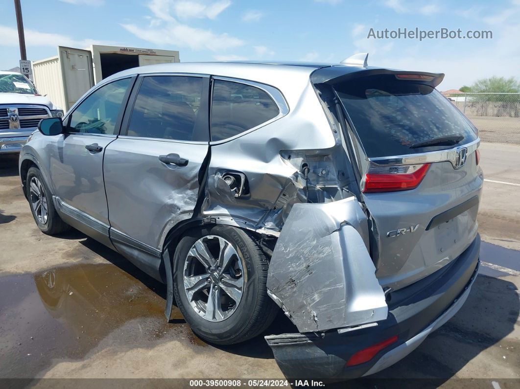 2017 Honda Cr-v Lx Silver vin: 2HKRW5H36HH401522