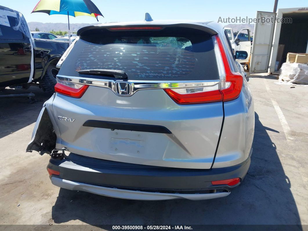 2017 Honda Cr-v Lx Серебряный vin: 2HKRW5H36HH401522