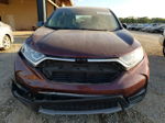 2018 Honda Cr-v Lx Burgundy vin: 2HKRW5H36JH423381