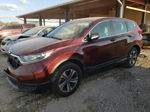 2018 Honda Cr-v Lx Burgundy vin: 2HKRW5H36JH423381