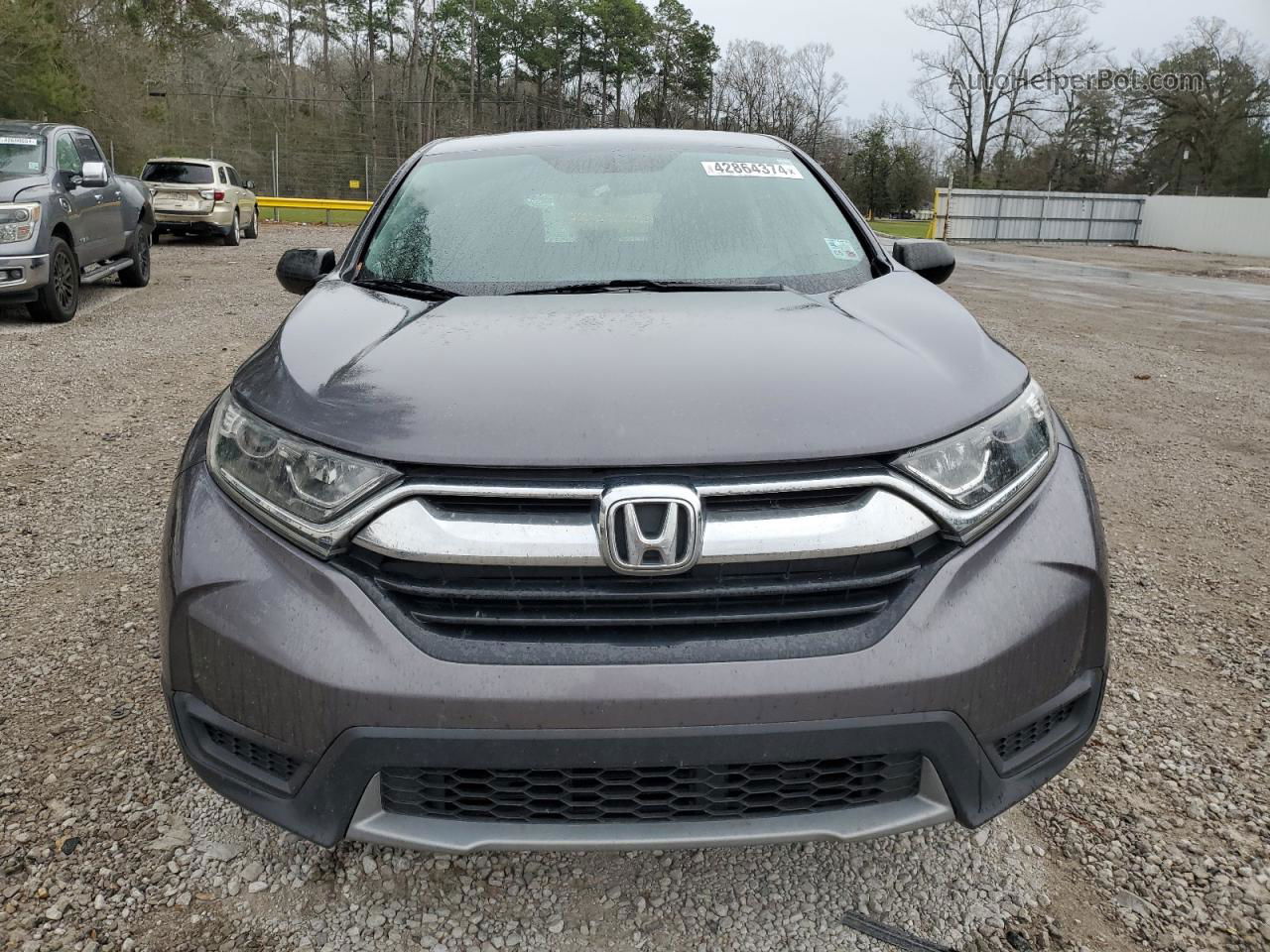 2019 Honda Cr-v Lx Charcoal vin: 2HKRW5H36KH403830