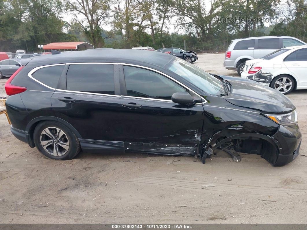 2019 Honda Cr-v Lx Black vin: 2HKRW5H36KH405996