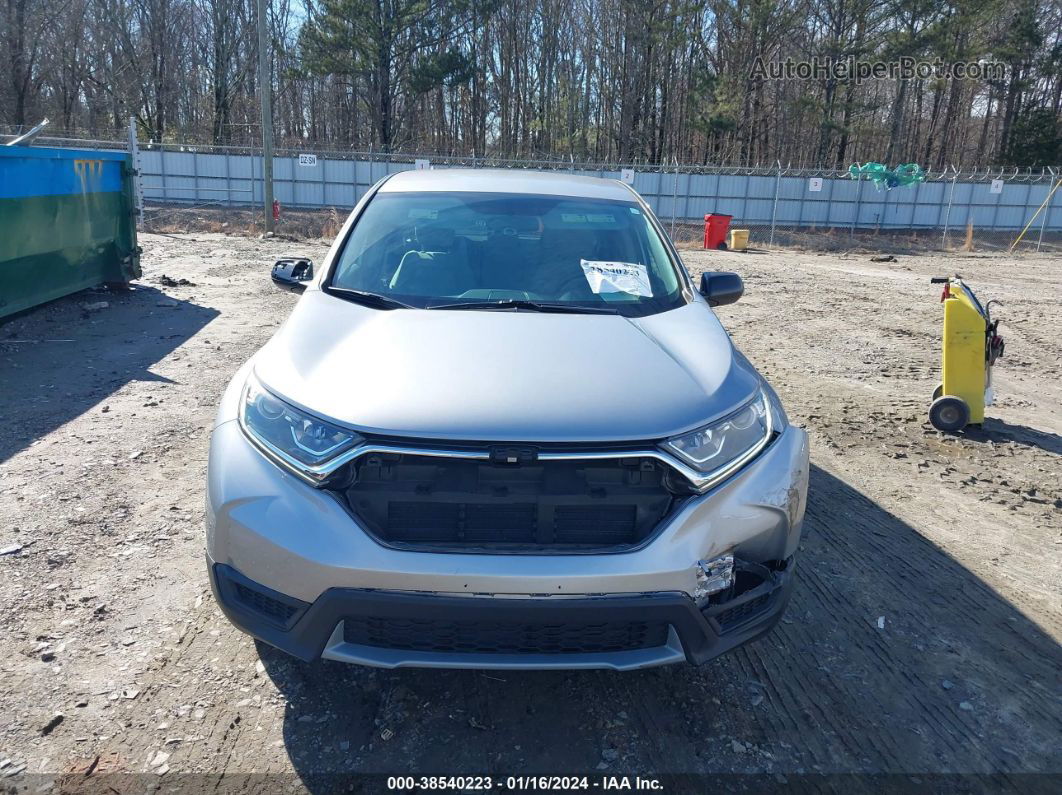 2019 Honda Cr-v Lx Silver vin: 2HKRW5H36KH408476