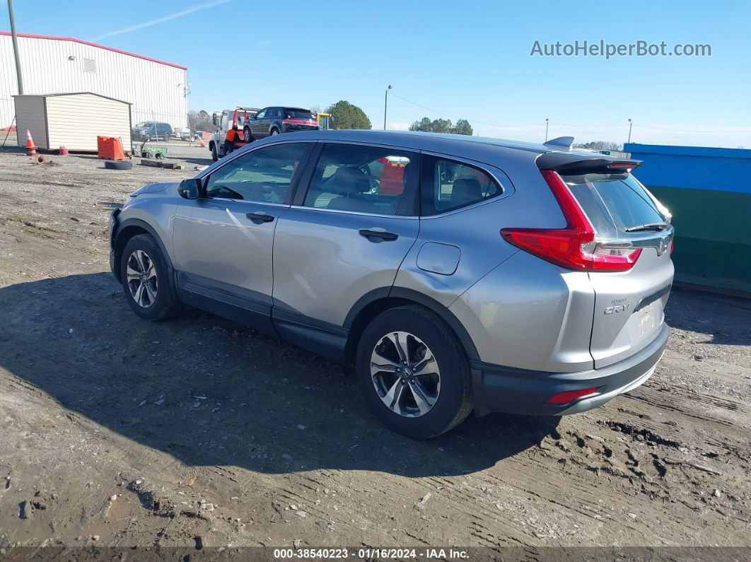 2019 Honda Cr-v Lx Silver vin: 2HKRW5H36KH408476