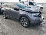 2019 Honda Cr-v Lx Gray vin: 2HKRW5H36KH410146