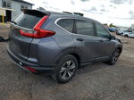 2017 Honda Cr-v Lx Gray vin: 2HKRW5H37HH400072