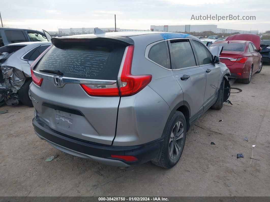 2018 Honda Cr-v Lx Silver vin: 2HKRW5H37JH421185