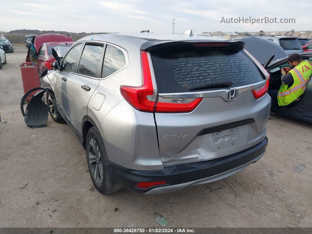 2018 Honda Cr-v Lx Silver vin: 2HKRW5H37JH421185