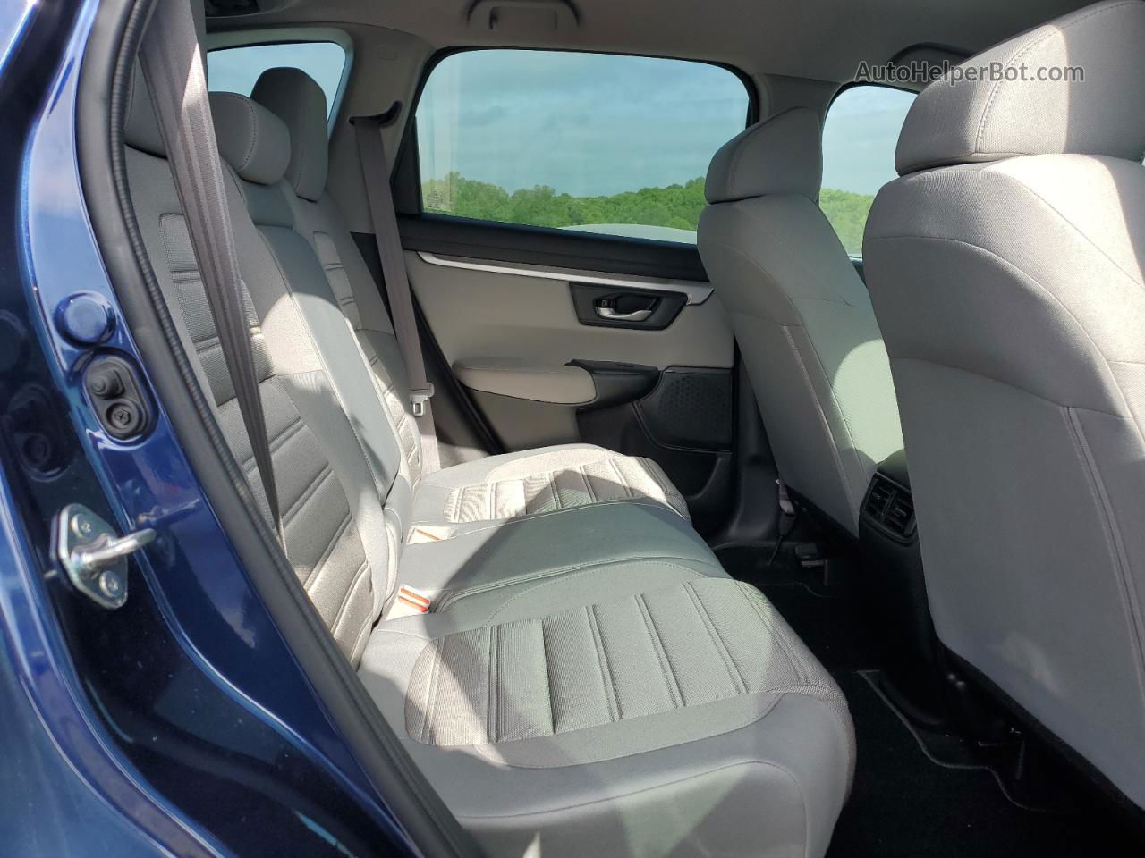 2018 Honda Cr-v Lx Blue vin: 2HKRW5H37JH424670