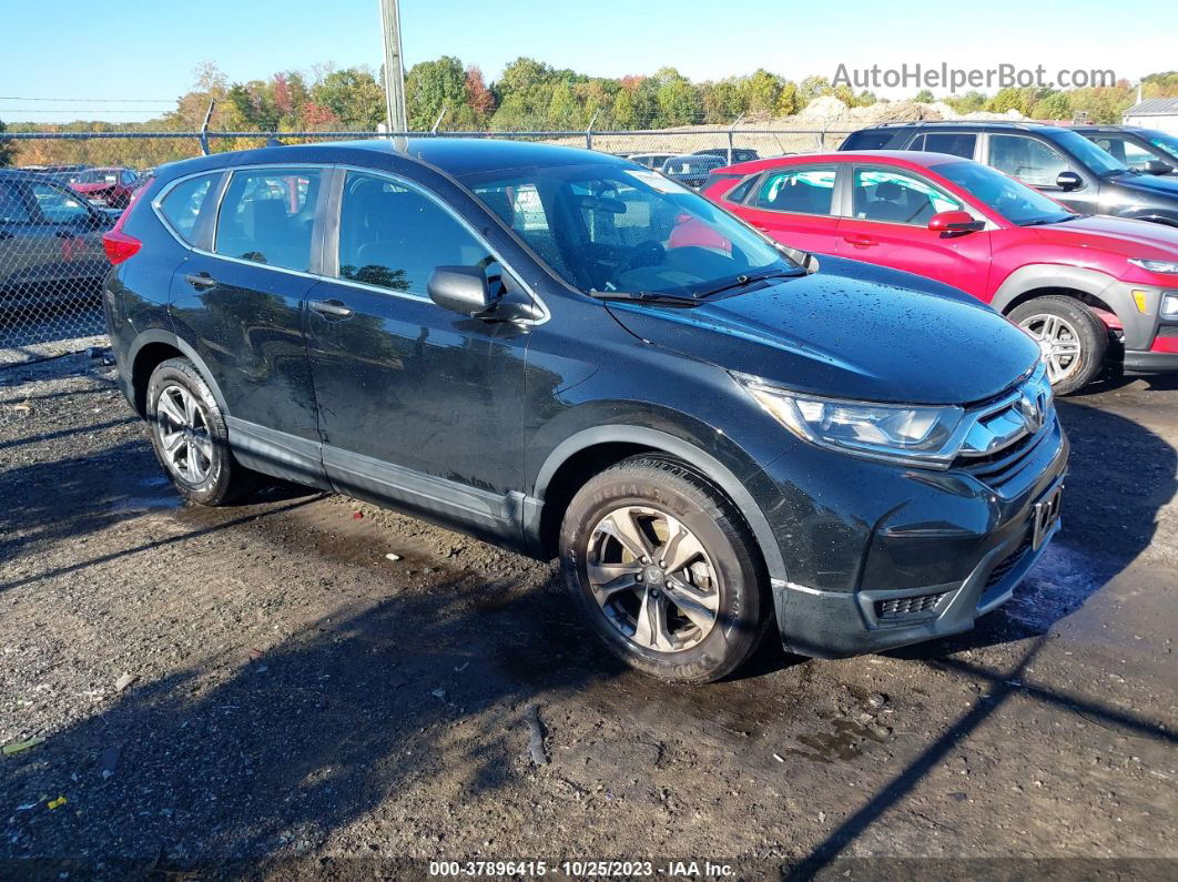 2018 Honda Cr-v Lx Black vin: 2HKRW5H37JH425334