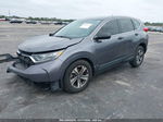 2019 Honda Cr-v Lx Gray vin: 2HKRW5H38KH404266