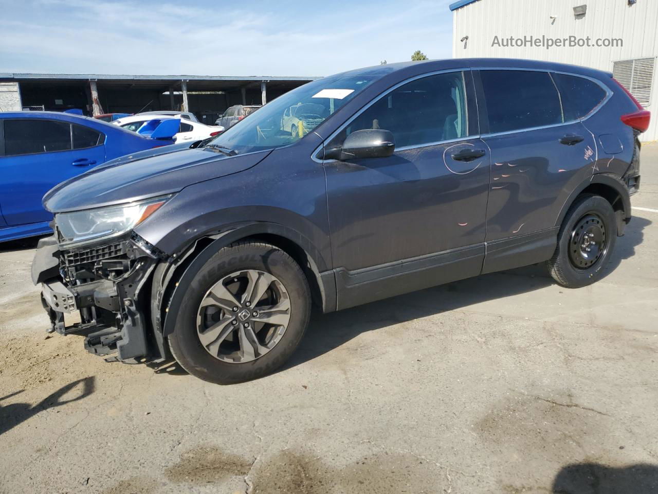 2018 Honda Cr-v Lx Серый vin: 2HKRW5H39JH415632