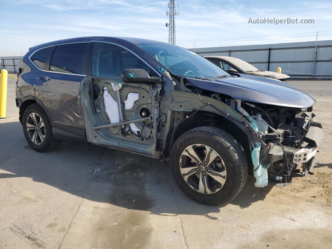 2018 Honda Cr-v Lx Серый vin: 2HKRW5H39JH415632