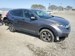 2018 Honda Cr-v Lx Gray vin: 2HKRW5H39JH426596