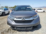 2018 Honda Cr-v Lx Gray vin: 2HKRW5H39JH426596