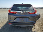 2018 Honda Cr-v Lx Gray vin: 2HKRW5H39JH426596