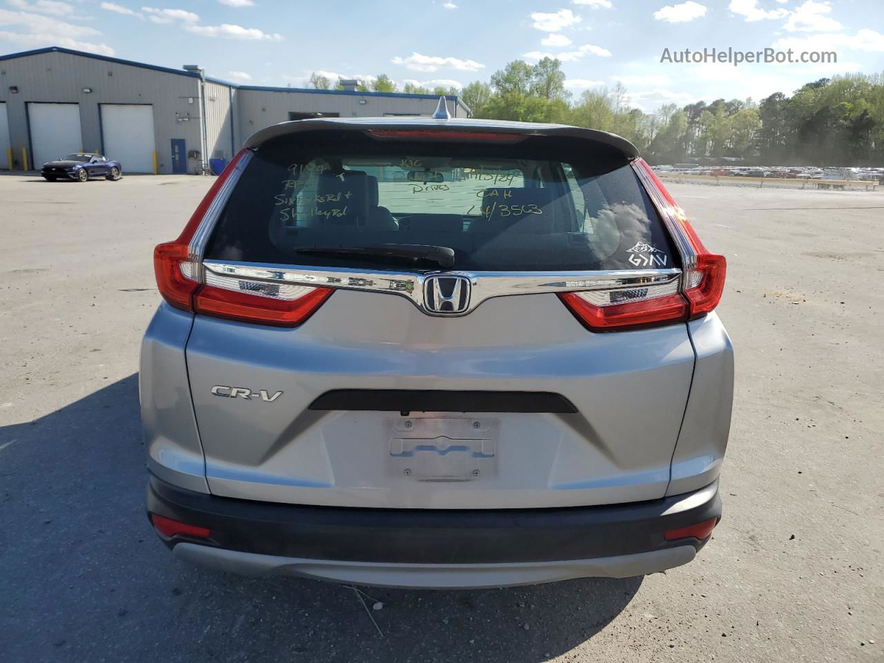 2019 Honda Cr-v Lx Silver vin: 2HKRW5H39KH403563