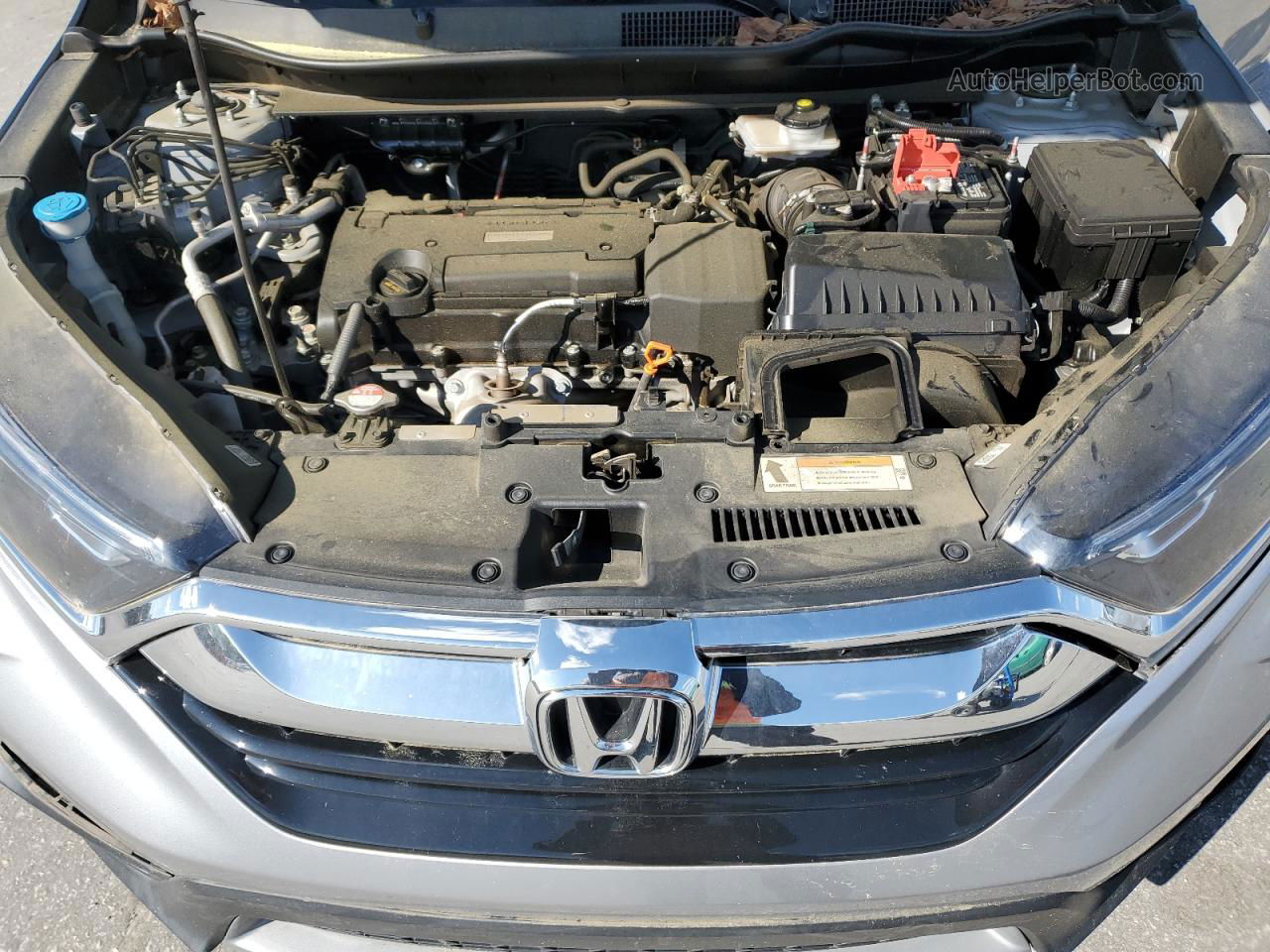 2019 Honda Cr-v Lx Silver vin: 2HKRW5H39KH403563