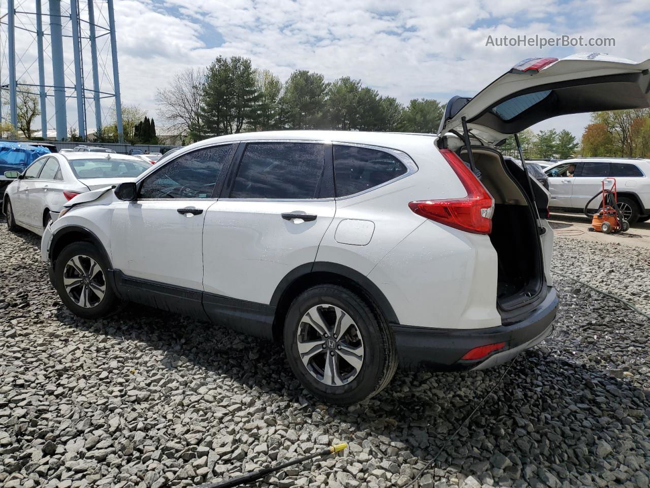 2019 Honda Cr-v Lx Белый vin: 2HKRW5H39KH421755