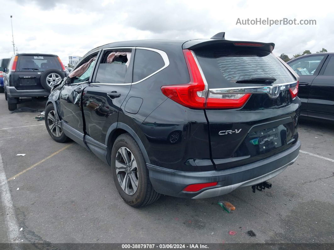 2017 Honda Cr-v Lx Black vin: 2HKRW5H3XHH401006