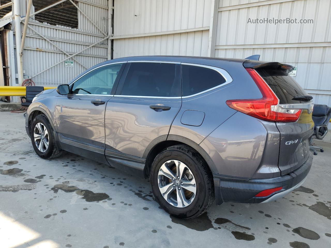 2019 Honda Cr-v Lx Gray vin: 2HKRW5H3XKH419321