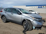 2017 Honda Cr-v Lx Silver vin: 2HKRW6H30HH205548