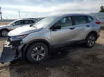 2017 Honda Cr-v Lx Silver vin: 2HKRW6H30HH205548