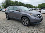 2017 Honda Cr-v Lx Gray vin: 2HKRW6H30HH221684