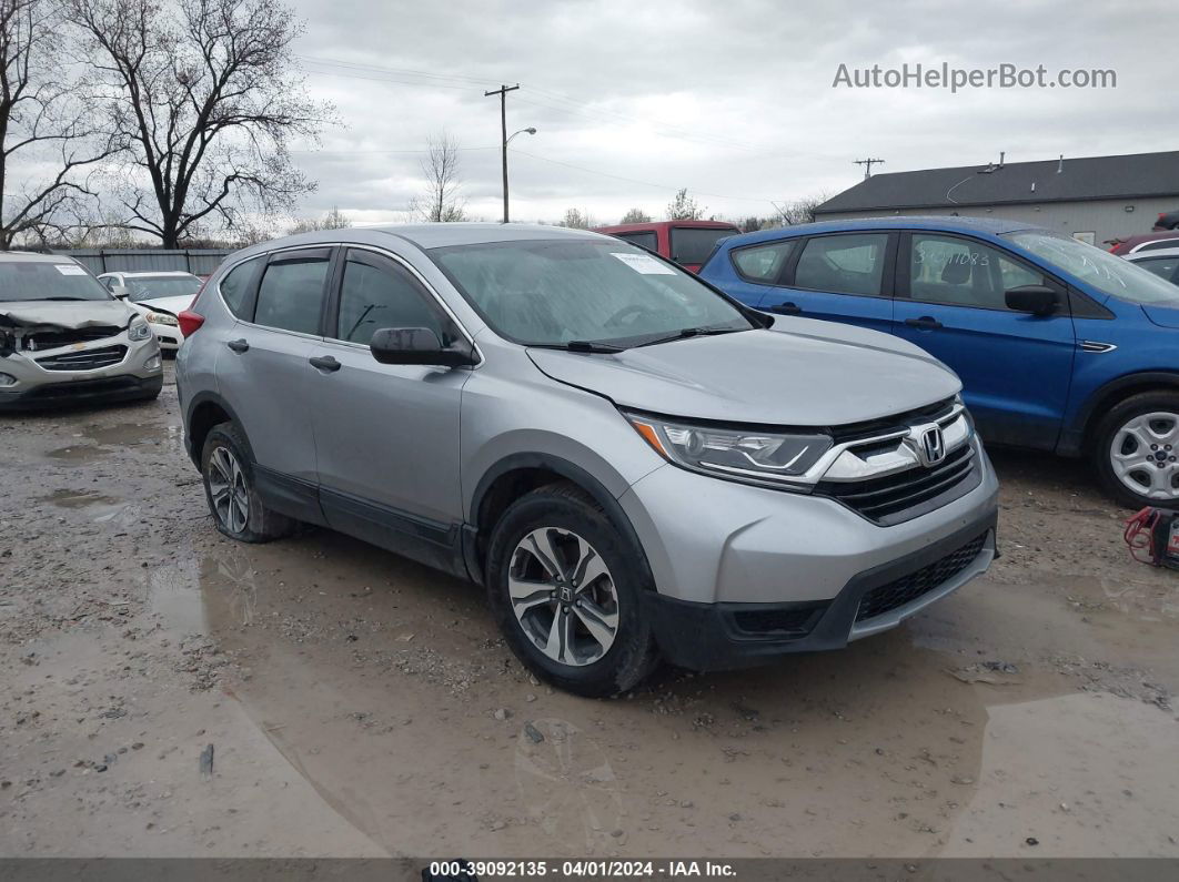 2019 Honda Cr-v Lx Light Blue vin: 2HKRW6H30KH222857