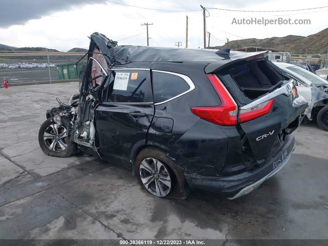 2017 Honda Cr-v Lx Black vin: 2HKRW6H31HH216736