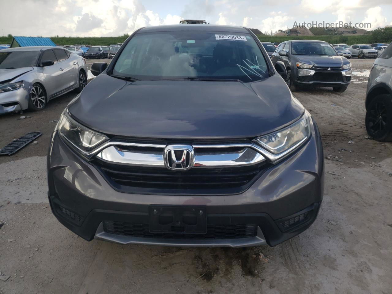 2018 Honda Cr-v Lx Серый vin: 2HKRW6H31JH205385