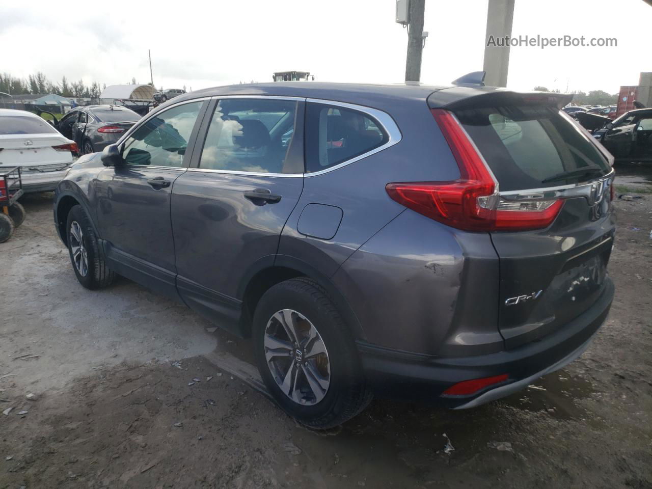 2018 Honda Cr-v Lx Серый vin: 2HKRW6H31JH205385