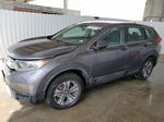 2018 Honda Cr-v Lx Gray vin: 2HKRW6H31JH205385