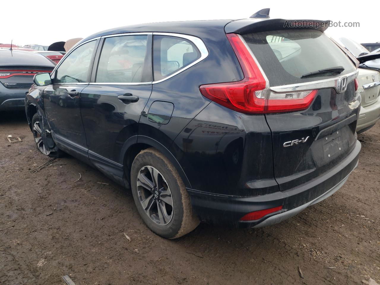 2018 Honda Cr-v Lx Черный vin: 2HKRW6H31JH208481