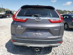 2018 Honda Cr-v Lx Gray vin: 2HKRW6H31JH214314