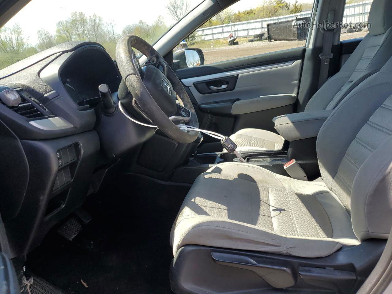 2018 Honda Cr-v Lx Silver vin: 2HKRW6H31JH217794