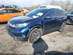 2019 Honda Cr-v Lx Dark Blue vin: 2HKRW6H31KH206666