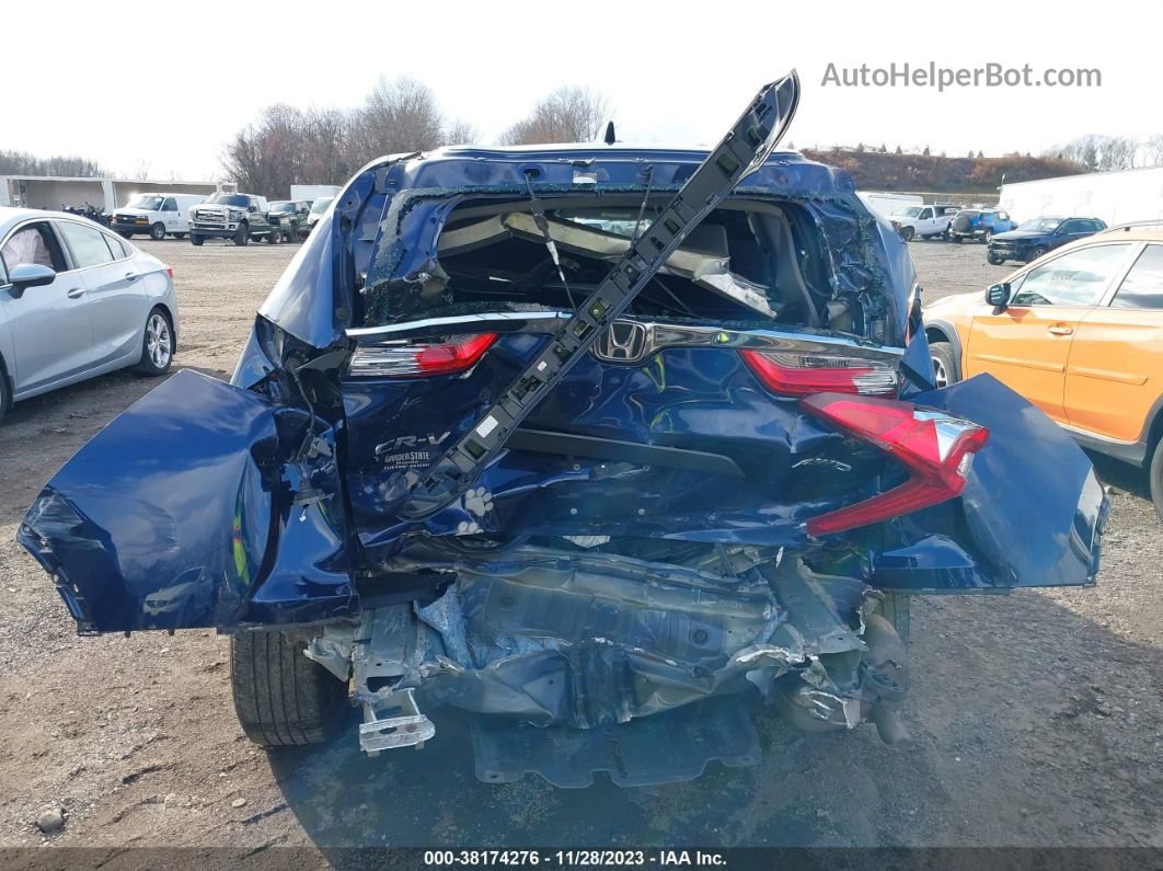 2019 Honda Cr-v Lx Dark Blue vin: 2HKRW6H31KH206666