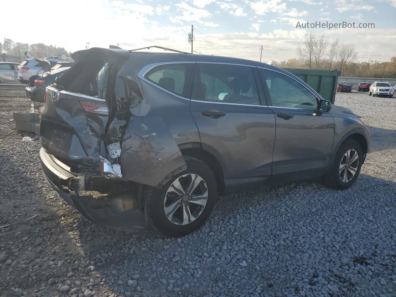 2019 Honda Cr-v Lx Charcoal vin: 2HKRW6H31KH208692