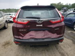 2017 Honda Cr-v Lx Burgundy vin: 2HKRW6H32HH217636