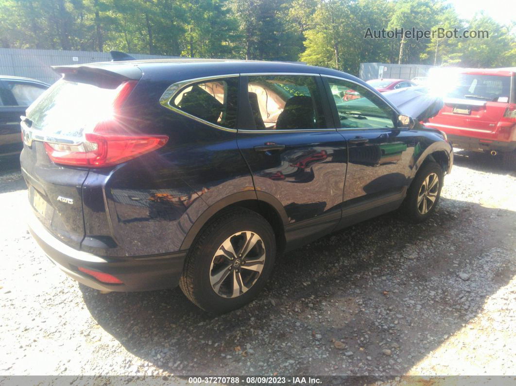 2017 Honda Cr-v Lx Blue vin: 2HKRW6H32HH219676